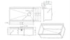 Workstation Undermount 16 Gauge Stainless Steel Single Bowl Kitchen Sink w/ Integrated Ledge, 15mm Tight Radius with Premium Accessories