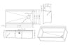 Workstation Undermount 16 Gauge Stainless Steel Single Bowl Kitchen Sink w/ Integrated Ledge, 15mm Tight Radius with Premium Accessories