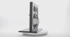 CozyBlock Double Door Handle Sets with Single Cylinder Deadbolt, Rectangular Adjustable Entry Door Lock Sets with Dummy