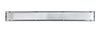 Bathroom Shower Linear Drain 2-sided Reversible Tile Insert Grate Brushed 304 Stainless Steel with Threaded Adaptor and Adjustable Leveling Feet