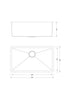 Undermount 16 Gauge Stainless Steel Single Bowl Kitchen Sink with 15mm Radius Corner Design