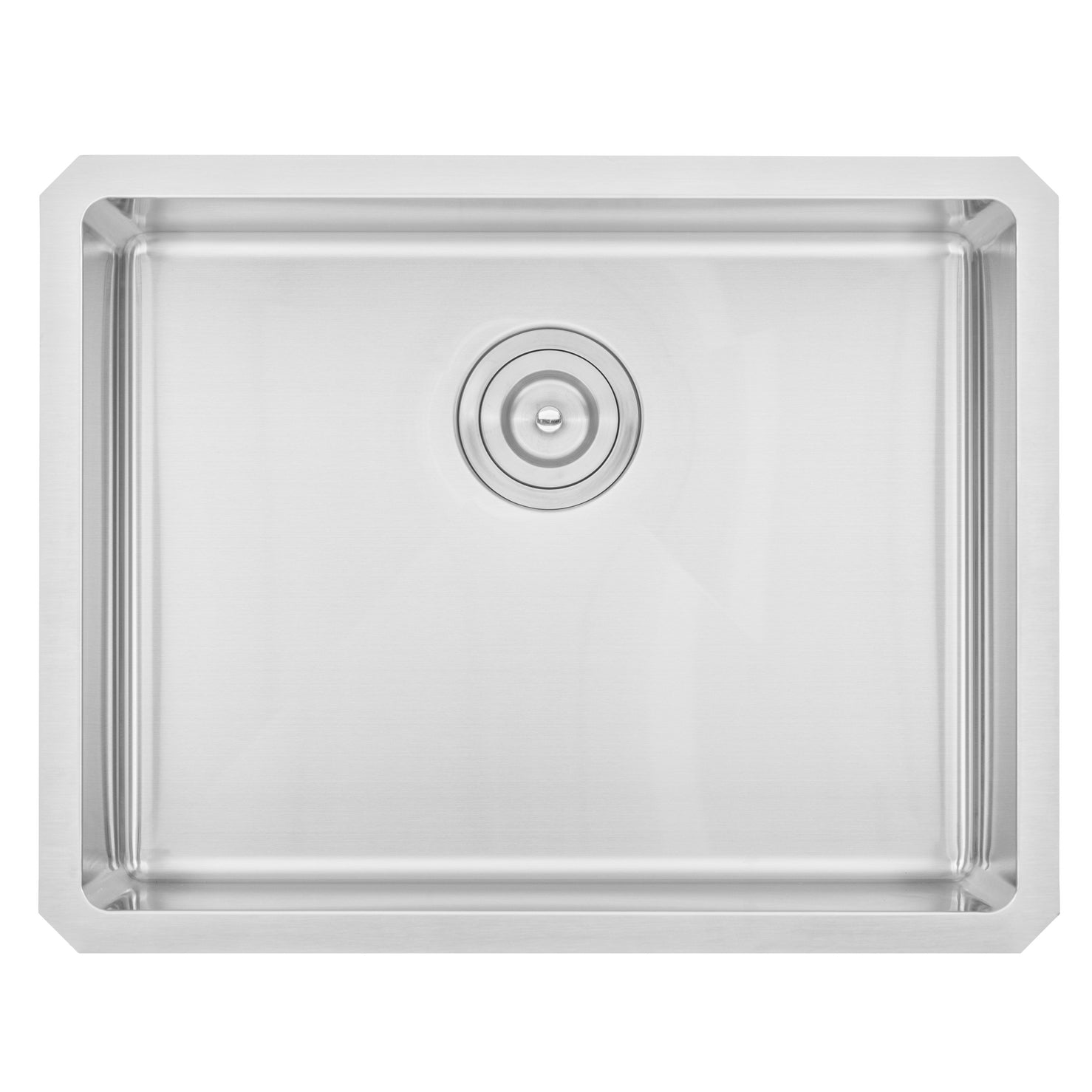 Undermount 16 Gauge Stainless Steel Single Bowl Island / Bar / Prep Kitchen Sink with 15mm Radius Corner Design