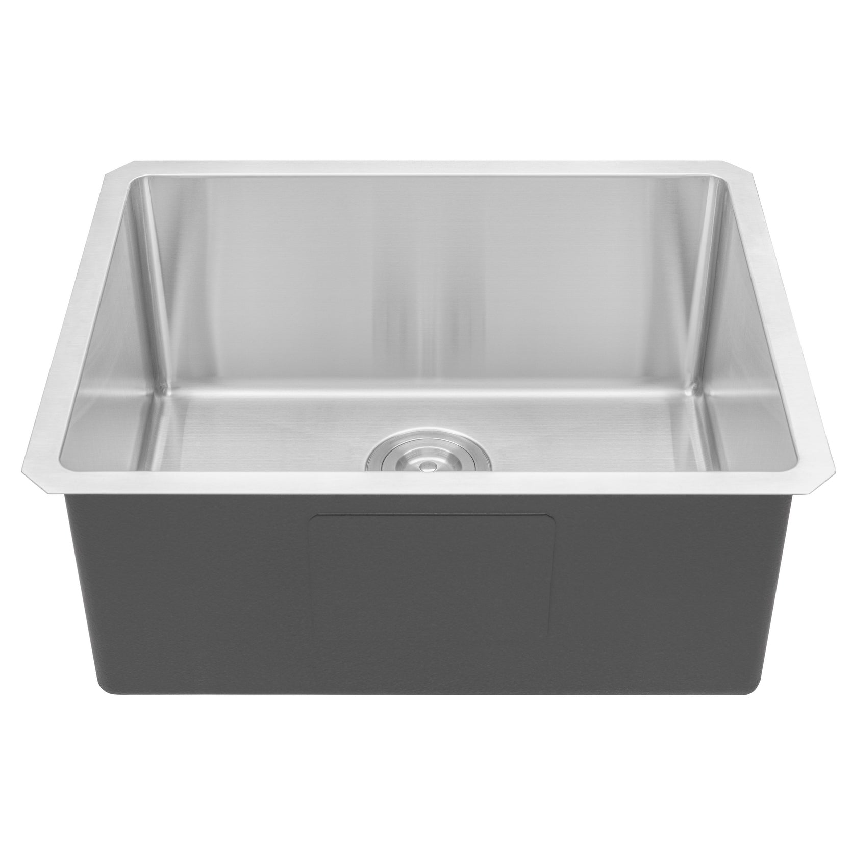 Undermount 16 Gauge Stainless Steel Single Bowl Island / Bar / Prep Kitchen Sink with 15mm Radius Corner Design