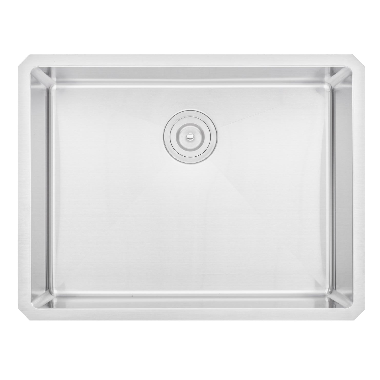 Undermount 16 Gauge Stainless Steel Single Bowl Island / Bar / Prep Kitchen Sink with 15mm Radius Corner Design