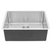 Undermount 16 Gauge Stainless Steel Single Bowl Island / Bar / Prep Kitchen Sink with 15mm Radius Corner Design