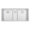 42 in. Undermount 16 Gauge Stainless Steel Triple Bowl Kitchen Sink with 15mm Radius Corner Design