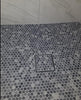 Bathroom Shower Square Drain 2-sided Reversible Tile Insert Grate Brushed 304 Stainless Steel with Threaded Adaptor