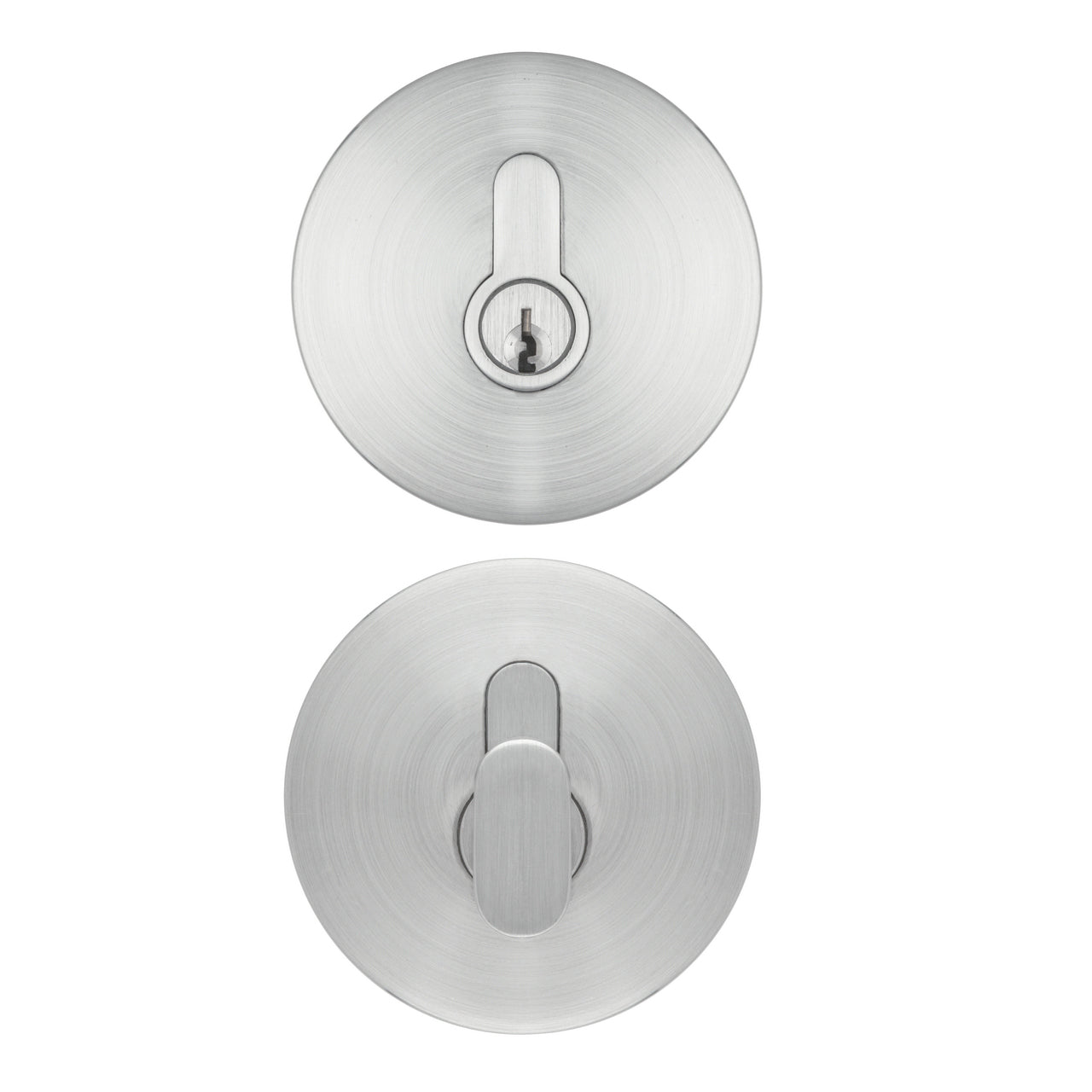 CozyBlock Contemporary Hidden Screw Style Entry Door Single Cylinder Deadbolt