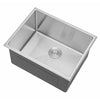 23-1/2 in. Drop-In / Topmount 16 Gauge Stainless Steel Single Bowl Kitchen Sink / Laundry & Utility Sink with 15mm Radius Corner Design