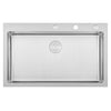 Drop-In / Topmount 16 Gauge Stainless Steel Single Bowl Kitchen Sink with 15mm Radius Corner Design