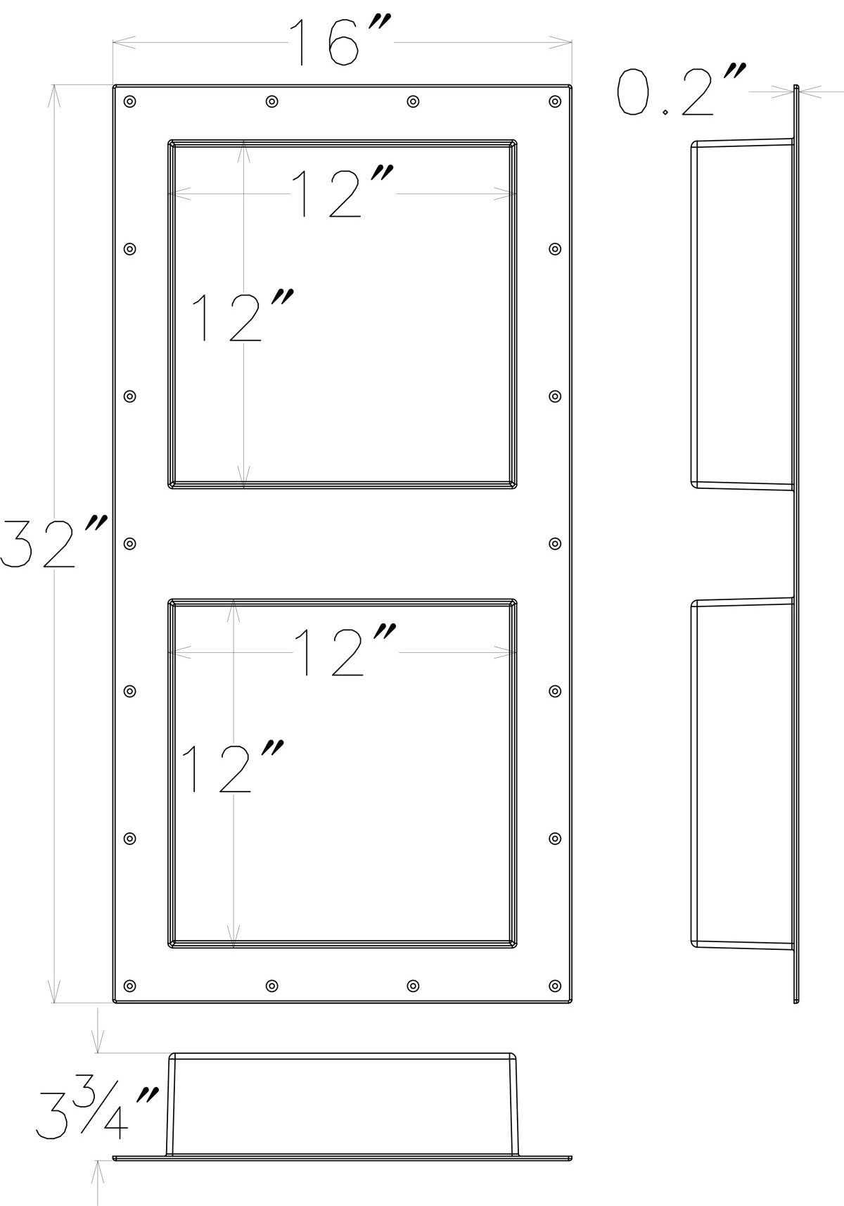Over Mount SHOWER CUBE Ready For Tile Waterproof Leak Proof Bathroom Recessed Shower Shelf Shower Niche Organizer For Shampoo and Toiletry Storage