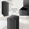 CozyBlock 13 Gallon 50L Slim Automatic Trash Can for Kitchen, Touchless Motion Sensor Bin
