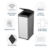 CozyBlock 13 Gallon 50L Slim Automatic Trash Can for Kitchen, Touchless Motion Sensor Bin