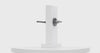 CozyBlock Set of 4 Contemporary Hidden Screw Style with Easy to Open Locking Privacy Lever Door Handle for Bedroom and Bathroom