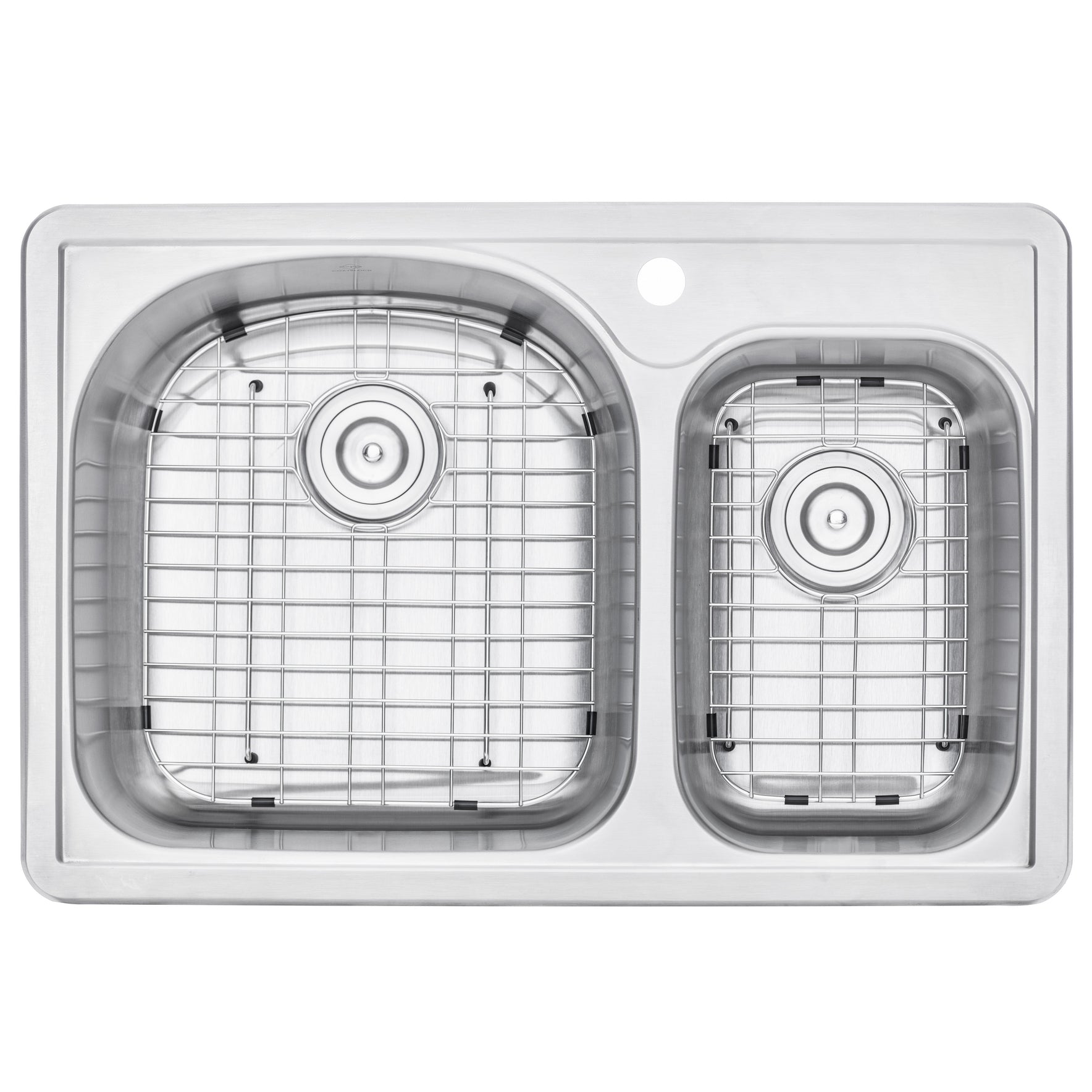 Stainless Steel Bottom Grid For 33 in. x 22 in. Topmount / Drop-in 18 Gauge Stainless Steel Double Bowl (70/30) Kitchen Sink