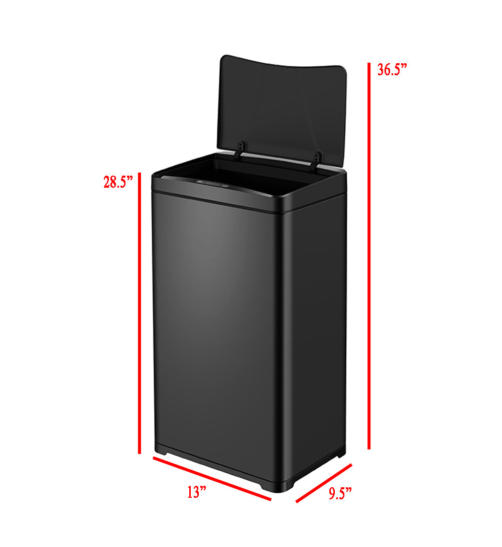 CozyBlock 13 Gallon 50L Automatic Trash Can for Kitchen, Touchless Mot –  CBath