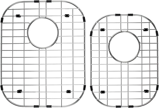Stainless Steel Bottom Grid For 33 in. x 22 in. Topmount / Drop-in 18 Gauge Stainless Steel Double Bowl (60/40) Kitchen Sink