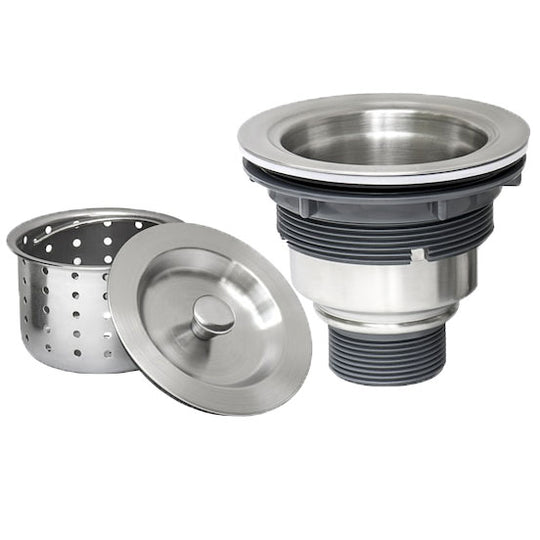 Kitchen / Bar Sink Basket Strainer with Lift Out Basket